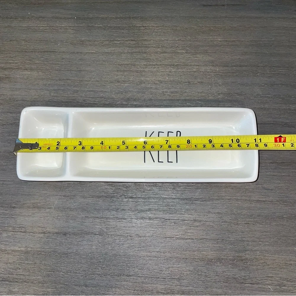 Rae Dunn KEEP Divided Tray - Picture 3 of 4